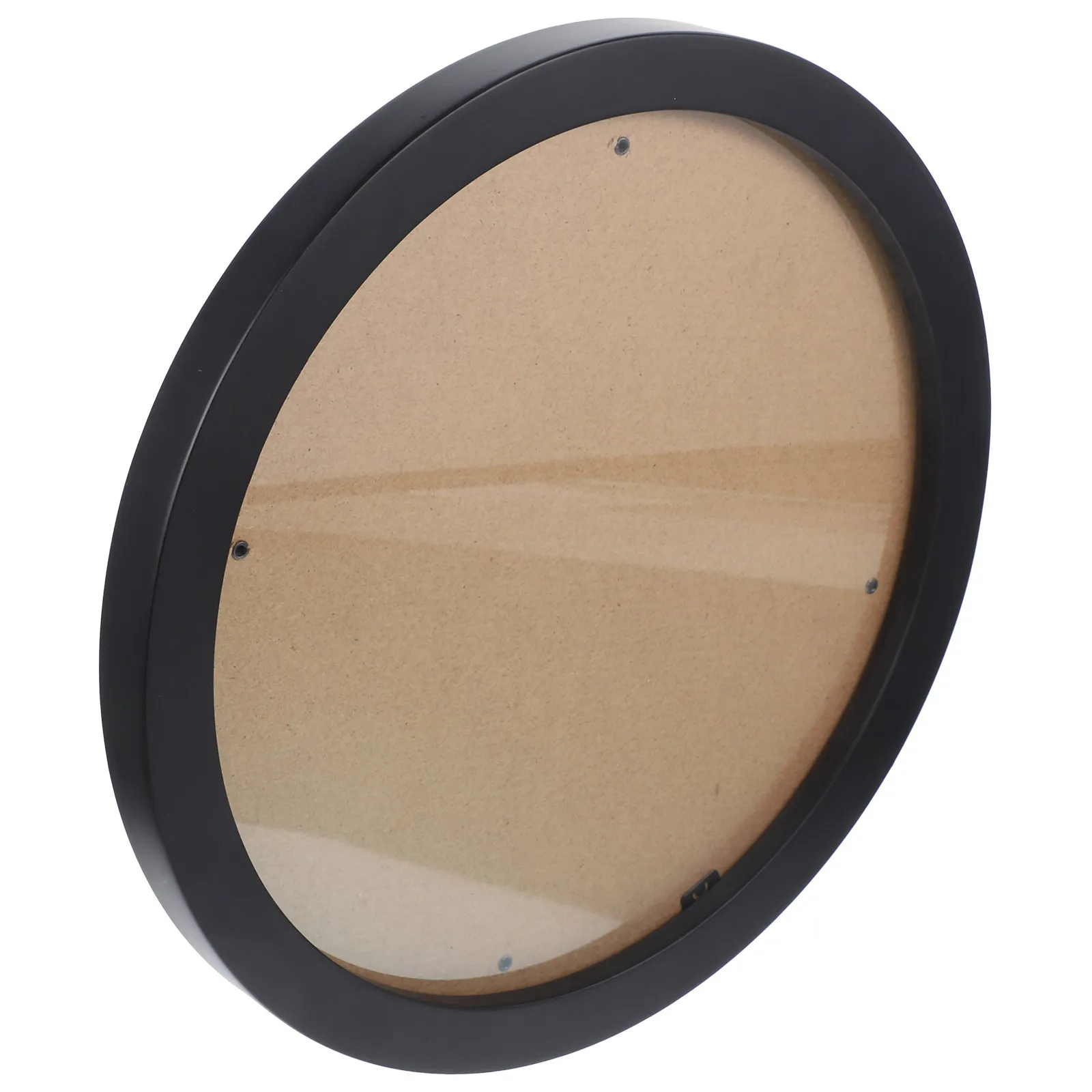 Round Cross Stitch Display Frame – Resin & Wood Embroidery Hoop for Home, Office Wall Art and Photo Holder