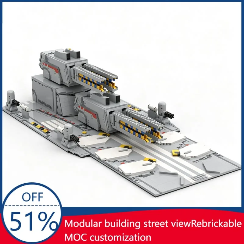 NEW 4806PCS Admire Bow Display Sci-Fi MOC Model Custom Blocks DIY Assembly Educational Toy For Anime/Mech Fans Display Xmas Gift