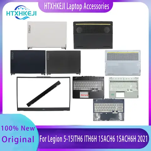 New For Lenovo Legion 5-15ITH6 15ITH6H 15ACH6 ACH6H 2021;Replacemen Laptop Accessories Lcd Back Cover/Palmrest/Bottom 