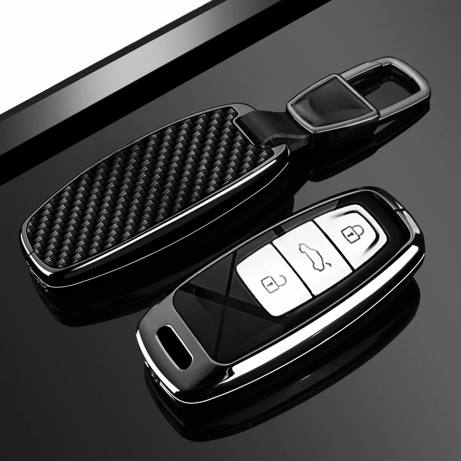 

For 2025 New Audi A6L 45 Ultimate Selection Dynamic Key Protection Cover 40 Luxury Dynamic Car Special Case Buckle Male 24