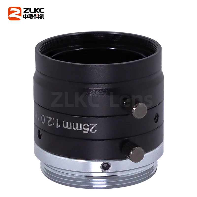 C Mount 25 Mm Bằng Tay Lris HD Cho Năm 1/1. 8 "Pháp Cao Performace 5 Mega Pixel Thị Giác Máy Cố Định Độ Dài Tiêu Cự Ống Kính