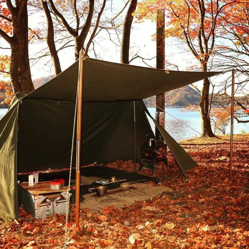 

Навес для 2-3 человек, долговечный военный автомобиль для выживания вечерние семейный тент, палатка для кемпинга на открытом воздухе, рельефный брезент, навес от солнца, башня, беседка