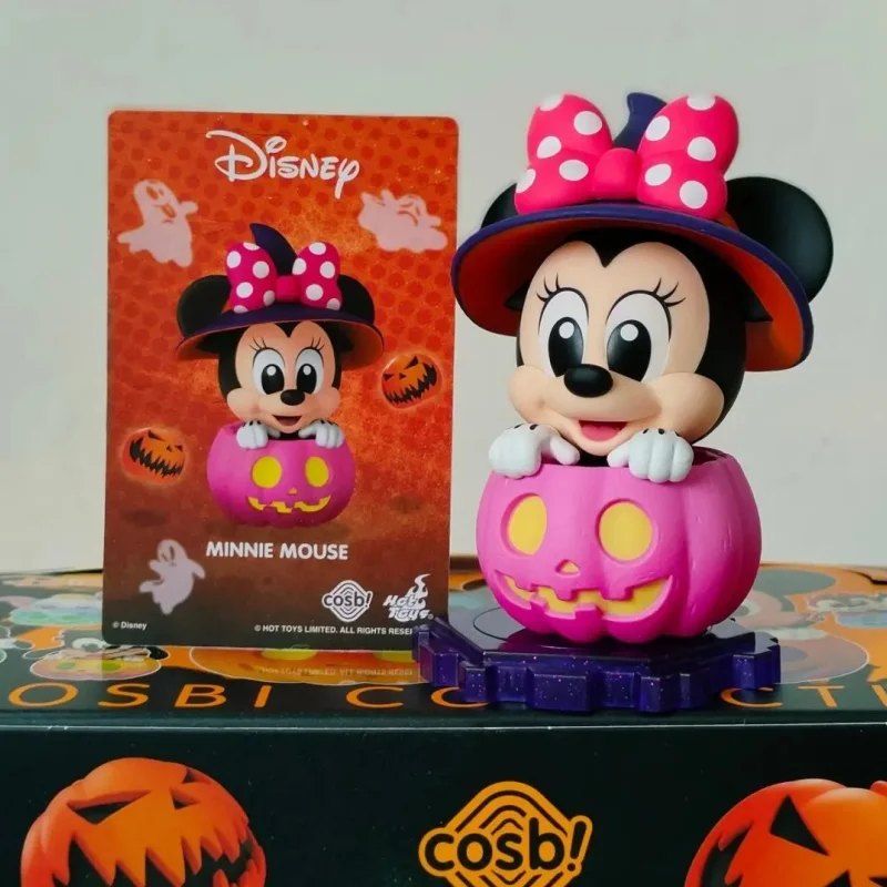 ของแท้ร้อนของเล่น Disney Mickey Mouse และ Friends Series กล่องตาบอด Stitch อะนิเมะรุ่นของเล่นฮาโลวีน Surprise ตกแต่งของขวัญ