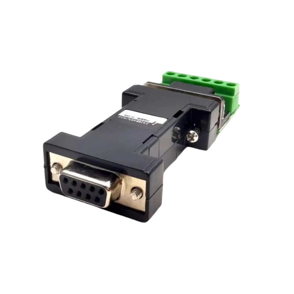 Industrial RS232 to RS485/RS422 Passive Bi-Directional Serial Converter Auto Baudrate 300-115.2Kbps Full-Duplex DB9 Driver-Free