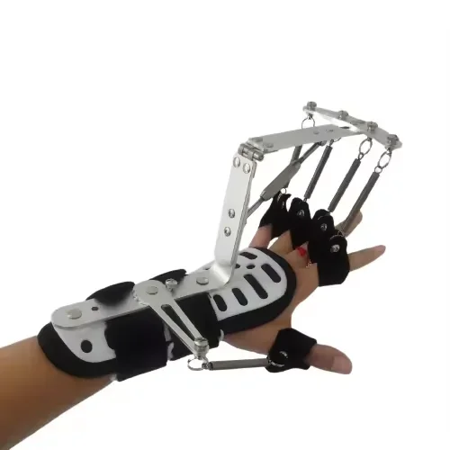 

Orthopedic Steel Trainer for Wrist Split Finger Grip for Stroke Hemiplegia Rehabilitation Finger Hand Grip Function Orthoses
