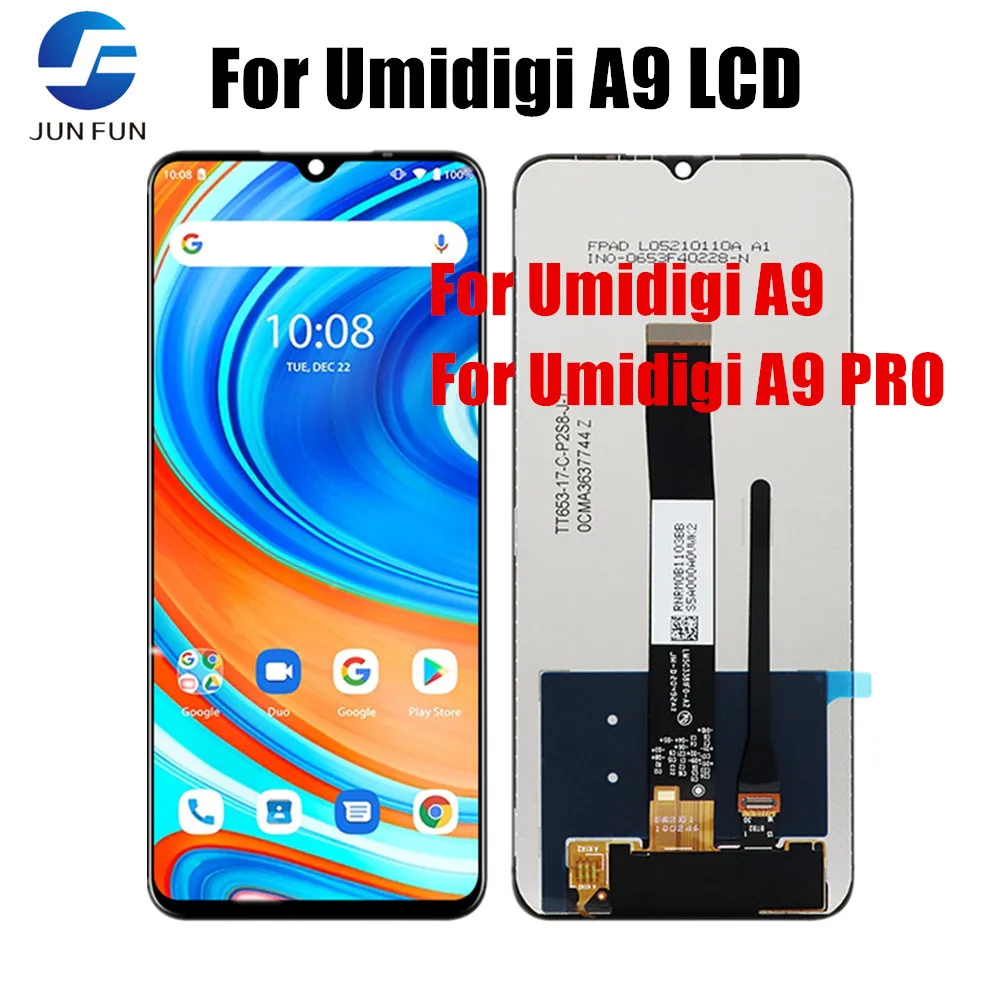 

100% Tested LCD Screen Display Touch Screen Assembly Digitizer Parts For UMIDIGI A9 A9 PRO lcd Display