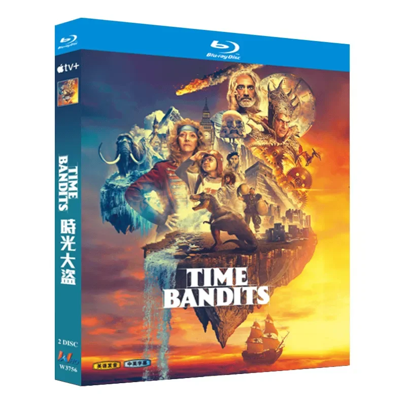 

Blu-ray Ultra-High Definition British Drama Time Thief BD Disc Box with Chinese English and Traditional Japanese Subtitles