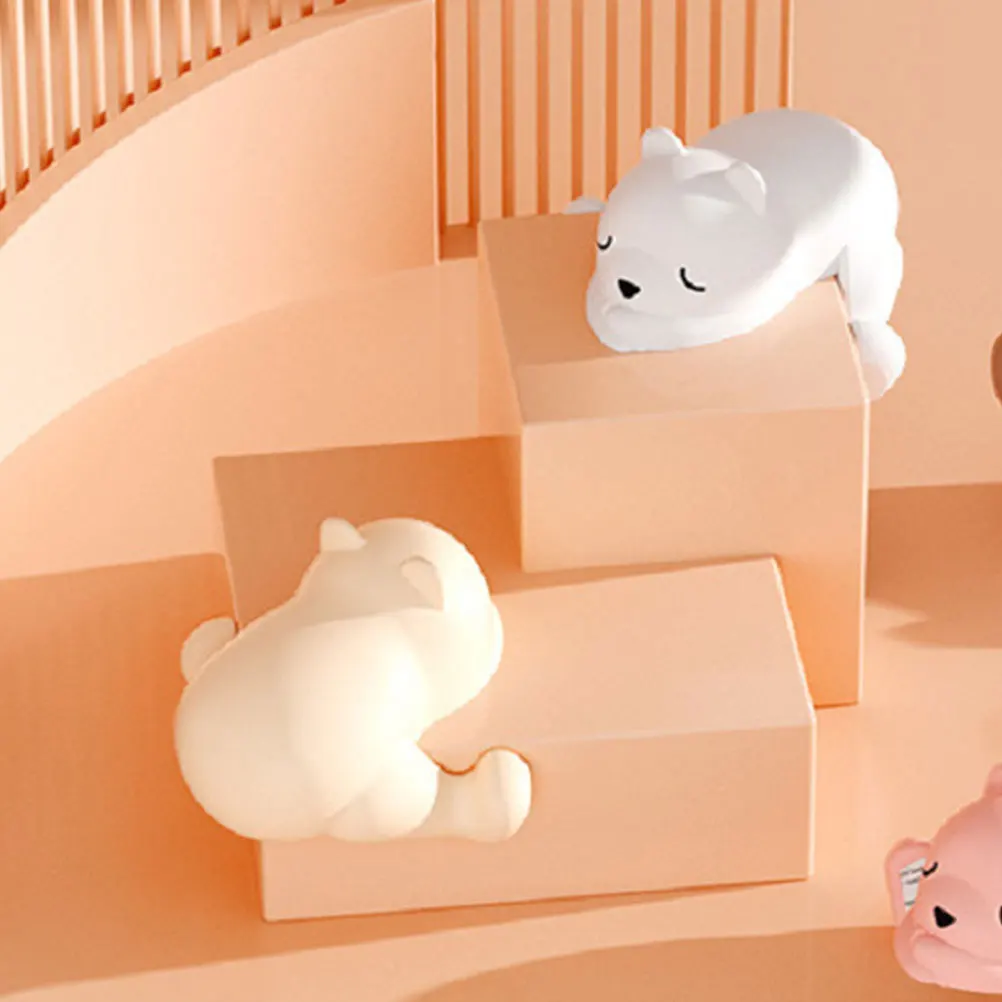 

8pcs Dog Silicone Corner Protectors Baby Safety Guards Furniture Table Bumpers Kids Room Cartoon Animal Design