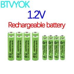 100% new 1.2V AA 3000mAh+1.2V AAA 1800mAh rechargeable battery remote control toy light battery large capacity long battery life