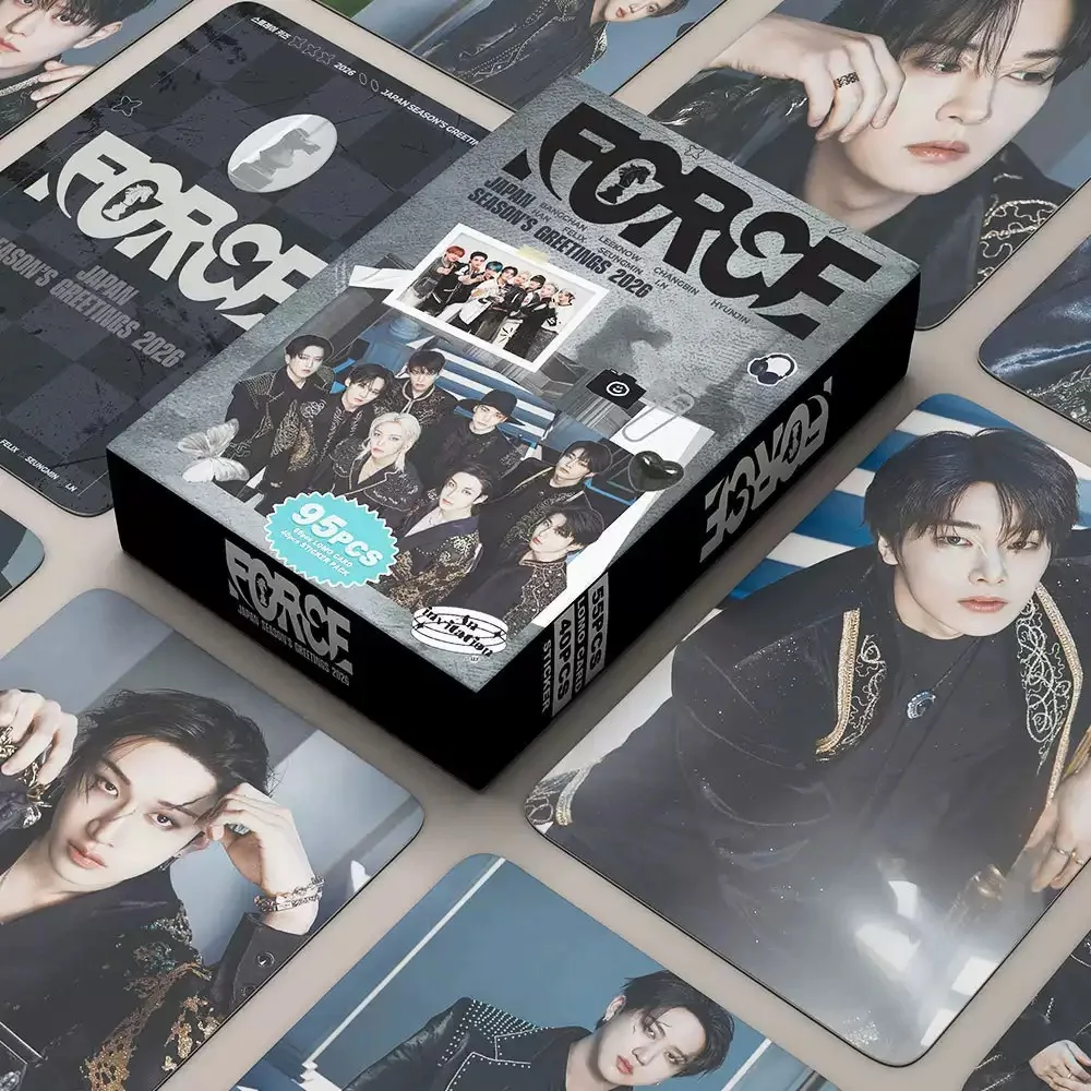 55/95PCS Kpop Hot Boy Group 6TH FANMEETING 2026 Photocards Lomo Cards Hyunjin Felix LeeKnow Han BangChan Photo Album Fans Gifts - view 6