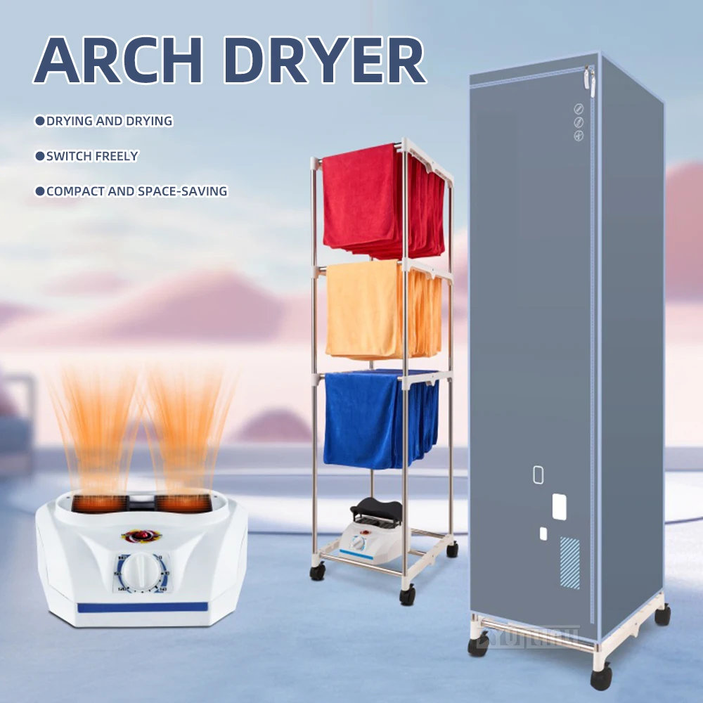 Knob timer 2000W dryer small quick drying air dryer