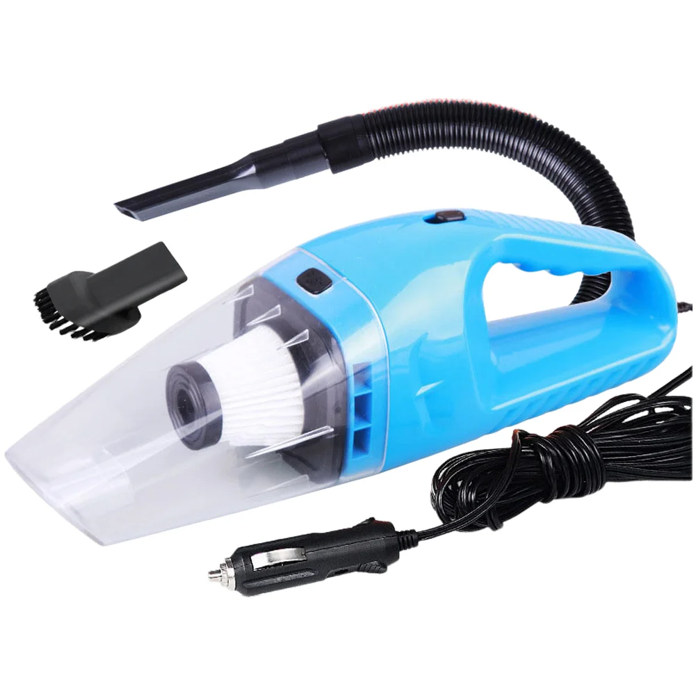 Wet Dry Vacuum Car Vacuum Cleaner 120W Power 4000PA Suction 5m Cable Length ABS Plastic Housing For Car Cleaning