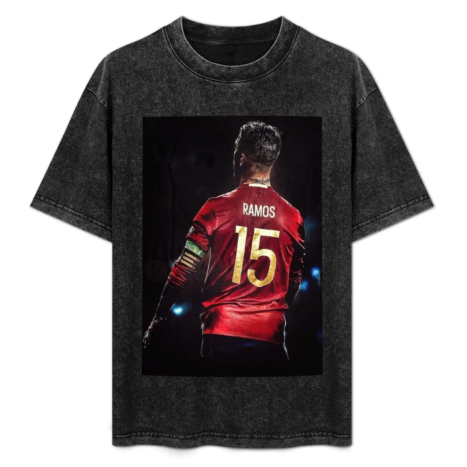

Sergio Ramos T-Shirt graphics boys whites oversized t shirts for men