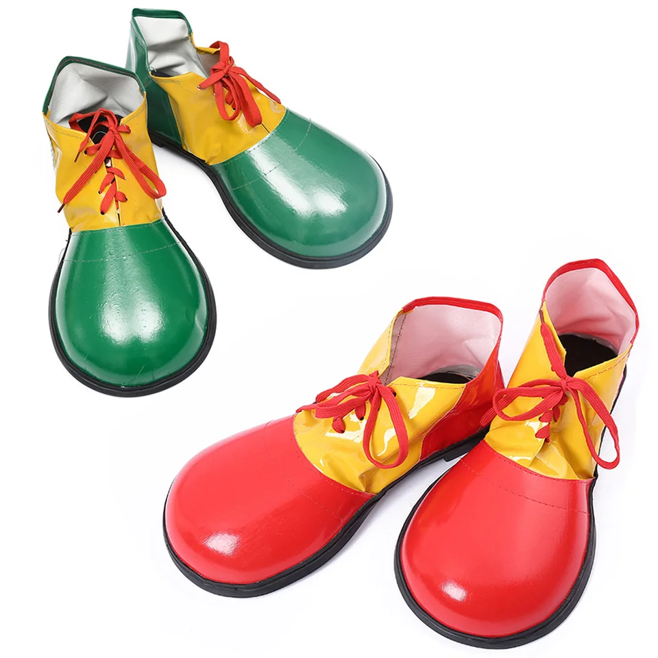 Chaussures De Clown Fournitures De Costume De Clown Grandes Chaussures De Clown Arc En Ciel Pour La~p145490183 Chaussures De Clown Fournitures De Costume De Clown Grandes Chaussures De Clown Arc En Ciel Pour La~p145490183