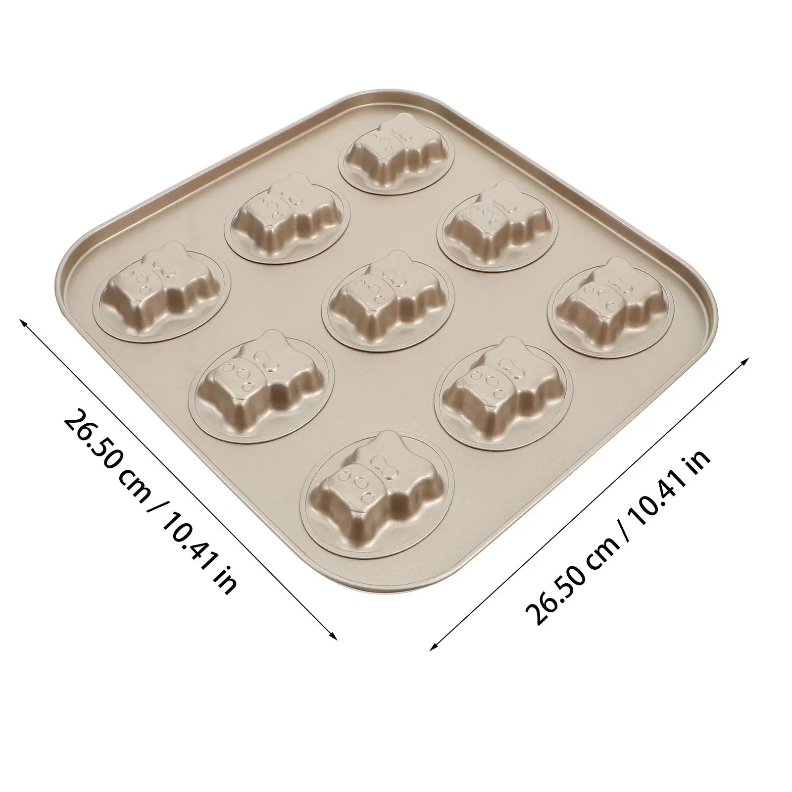1Pcs Eco Friendly Carbon Steel Cookie Mold Easy Clean Rust Proof Biscuit Decoration Modeling Tool for Home Bakery Professional