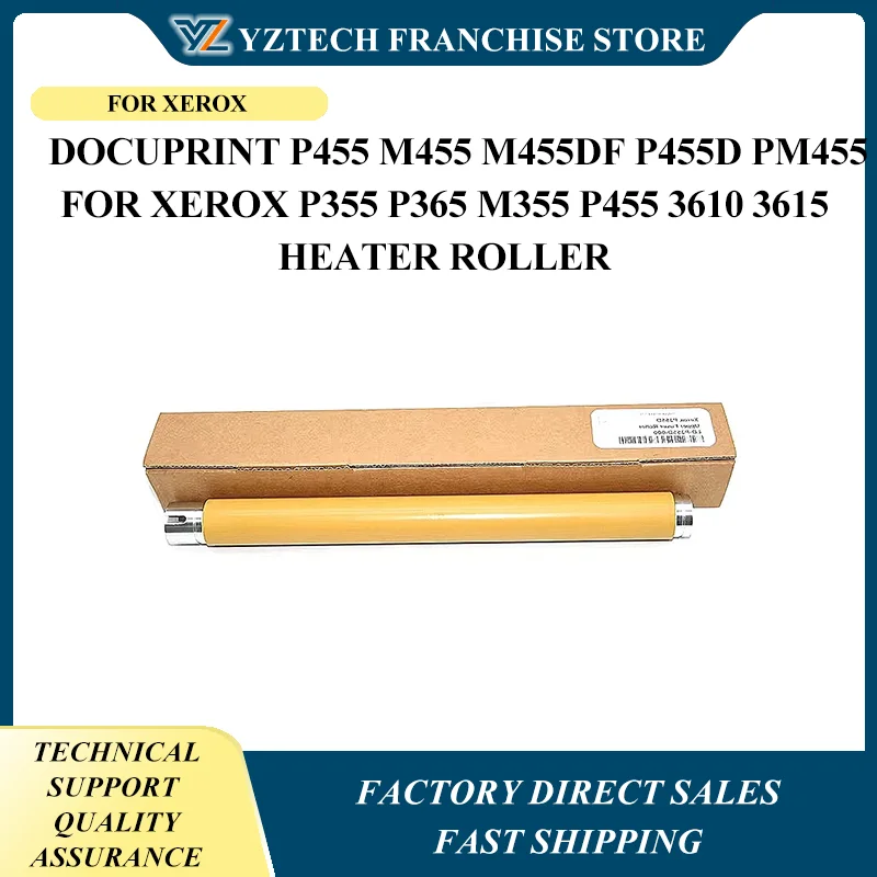 

1 шт. верхний ролик фьюзера для Xerox DocuPrint P455 M455 M455df P455d PM455 для Xerox P355 P365 M355 P455 3610 3615 ролик нагревателя