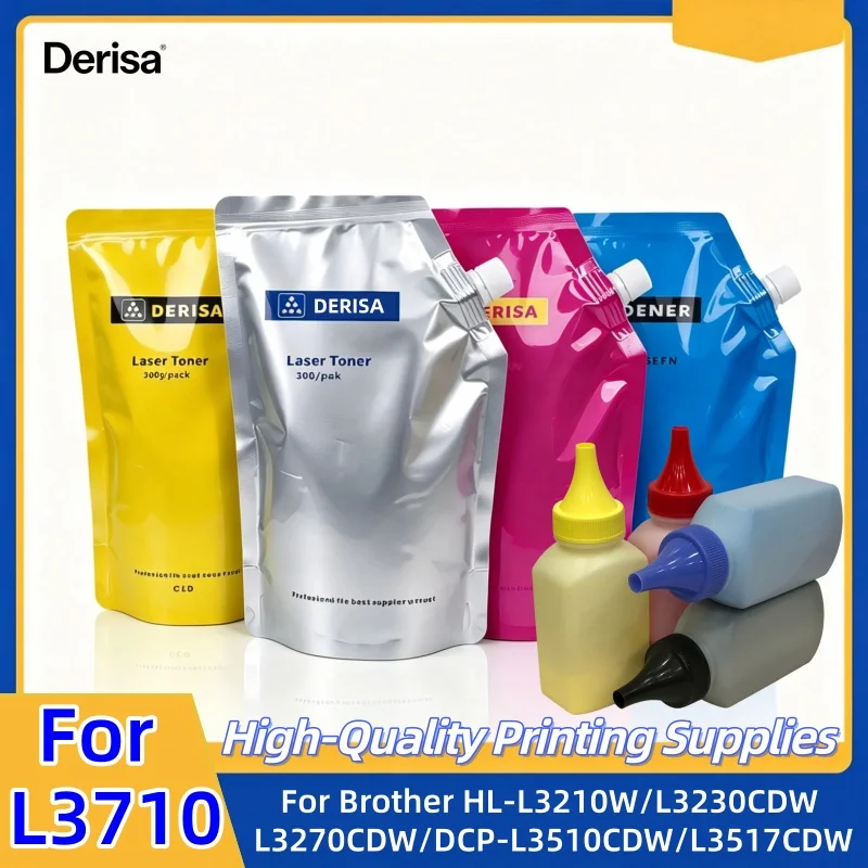 300g/pcak Refill Toner Cartridge Powder for Brother HL-L3210CW L3230CDW L3270CDW L3290CDW HL-3140CW HL-3150CDW 3170CDW