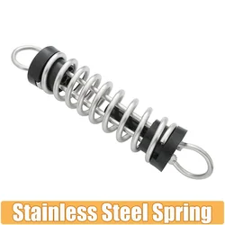 Stainless Steel Marine Springs Dock Line Mooring Spring Dock Mooring Springs Shock Absorbing Boat Mooring Springs Accessories