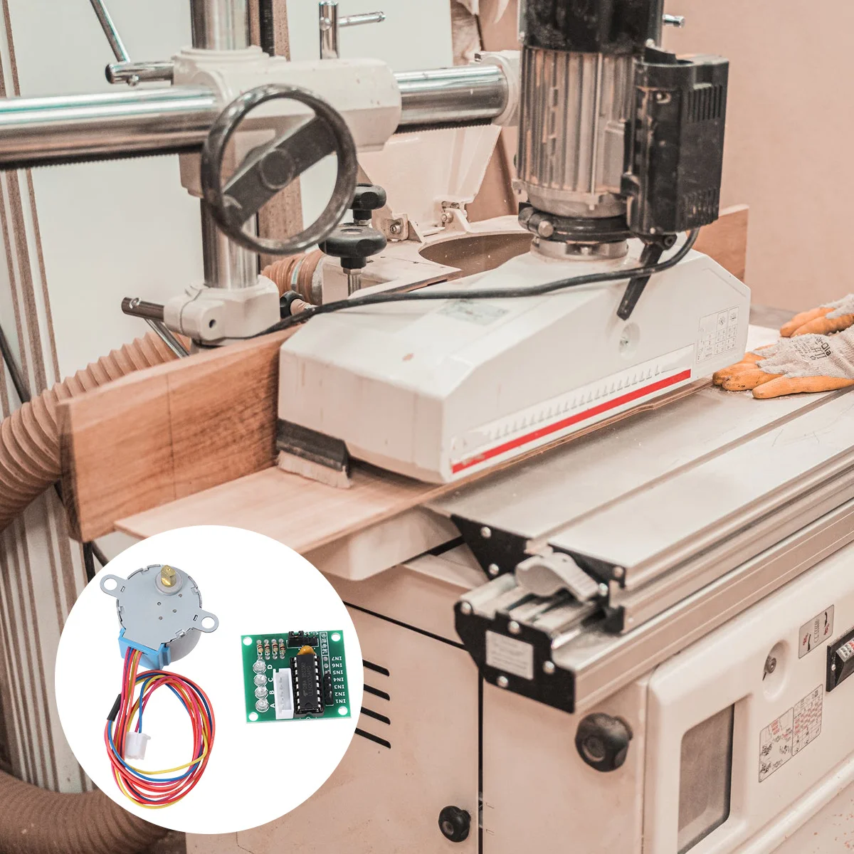 

1pcs Stepper Motor Drive Board Set Dc 5V 4-Wire Uln2003 Module A B C Led Indicator For 3D Printing Parts Accessories