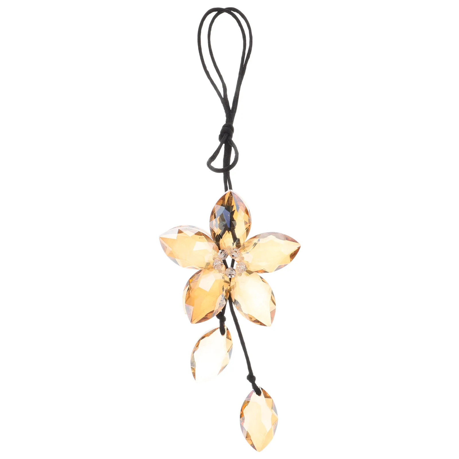 

1Pcs Rearview Mirror Crystal Pendant Colorful Rhinestone Heart Car Interior Hanging Decoration Car Hanging Crystal Ornament