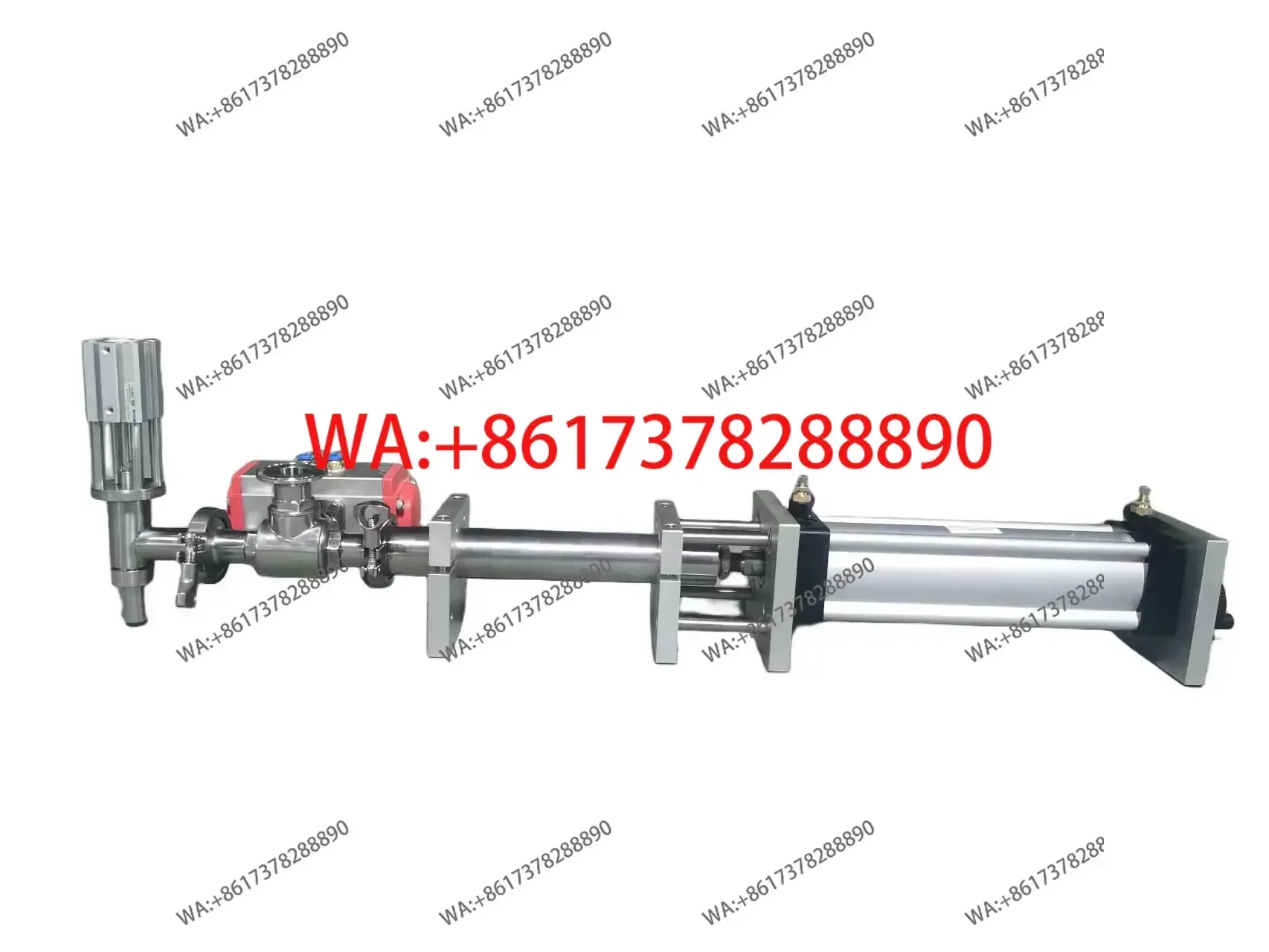 Special filling machine assembly for sewing agent, integrated, easy to disassemble, precision, high speed and fast filling