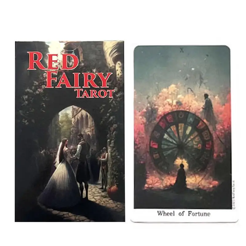 

Red Fairy Tarot The Low Rider Dachshund Tarot Fortune Telling Board Game Cards Cards Divination Tools Playing Party Tarot Decks