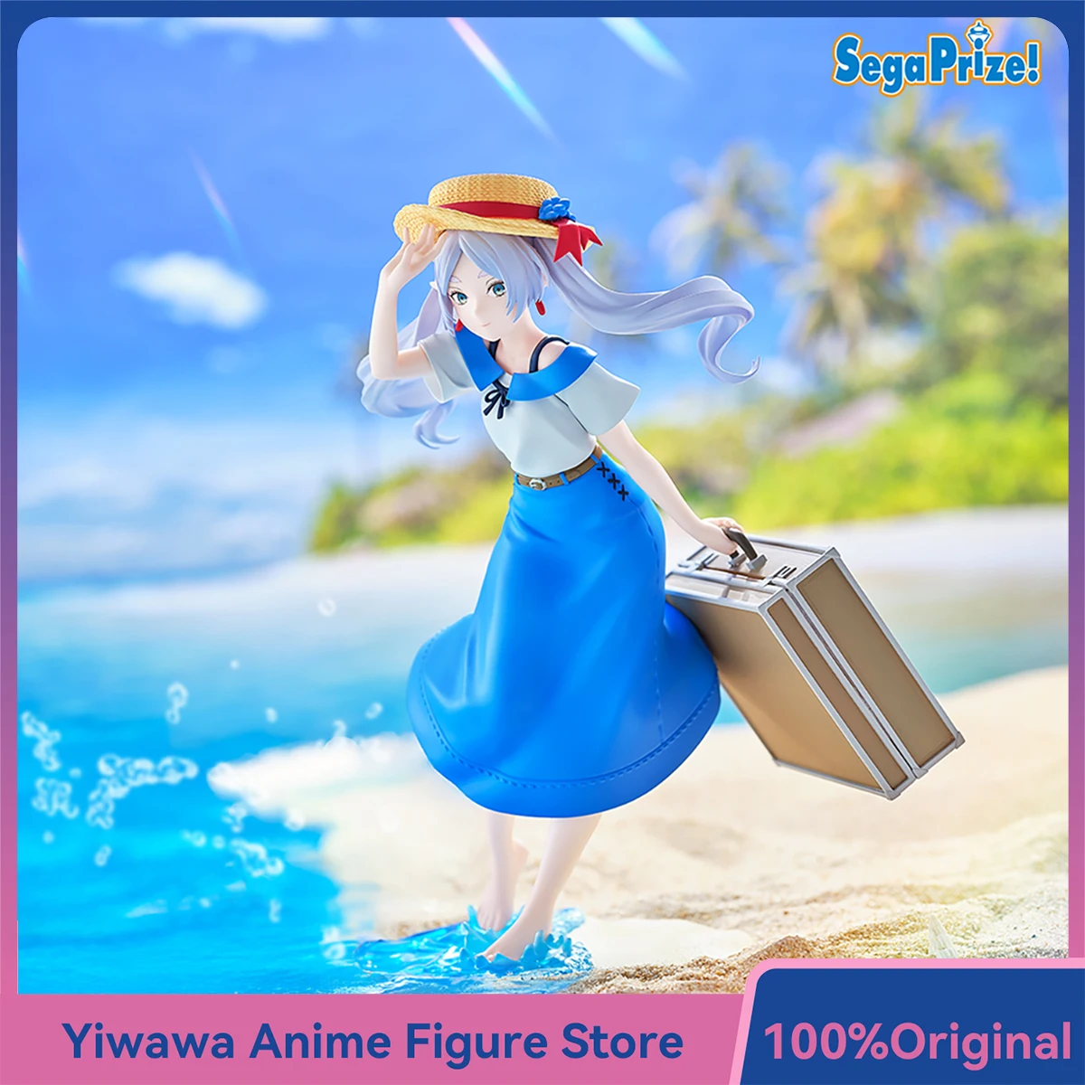 SEGA Frieren – robe d'été du fin du voyage, figurines d'anime, ornements Bishoujo, jouets à collectionner, modèle Original, nouvelle collection
