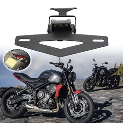 Motorcycle Tail Tidy Fender Eliminator Rear License Plate Holder Bracket Led Light For Trident660 Trident 660 2021 2022 2023