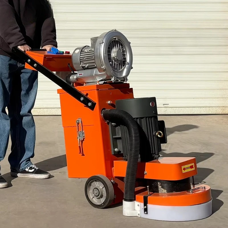 Labor-saving 350 400 Hand-push 110V 220V 380V Grinding Machine Portable Walk-behind Floor Buffer for Workshop Floor
