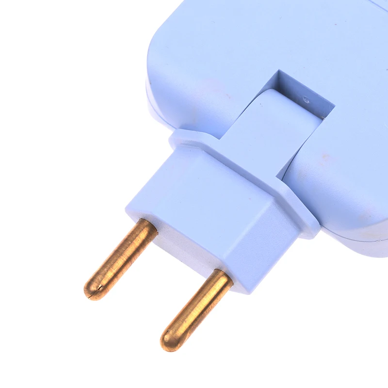EU Plug 3 AC Outlet Power 180° Rotating Fulfillment Socket Strip Multiprise 1 Convert 3 Extension Electrical Socket AC Adapter