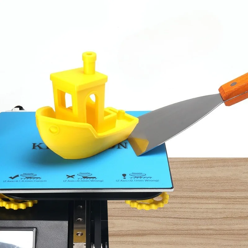 

Многофункциональный скребок-нож-лопатка для удаления клея, очистки 3D-принтеров и платформ для 3D-печати, прочный