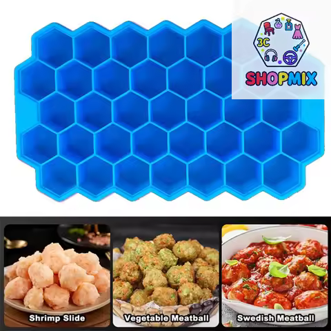 37 Grid Silicone Meatball Maker Rice Ball Maker Shaker Meatball Mold Fish Balls Beef Balls Mold Meat Tools Kitchen Accessories