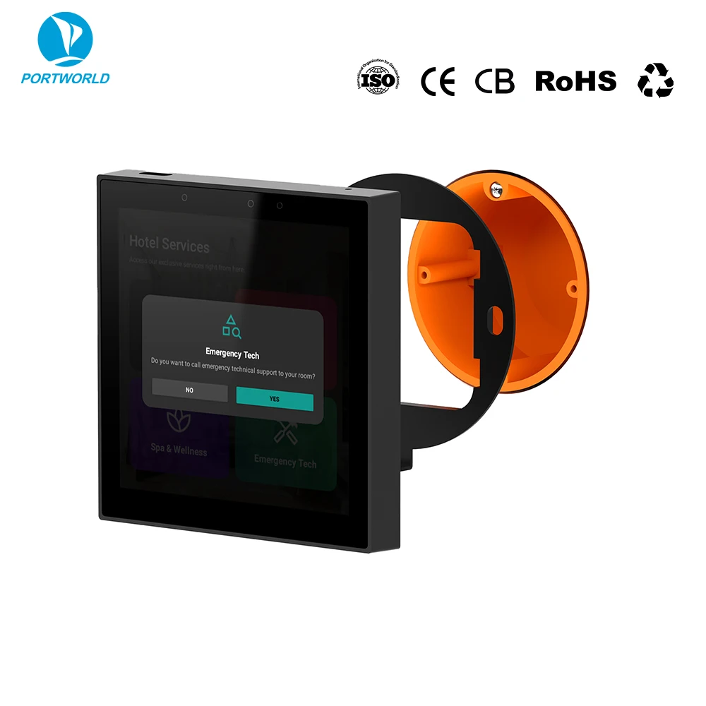 Jun. Hot ESP32 DC POE Powered Flush Mount 4 Inch Smart Home Control Panel