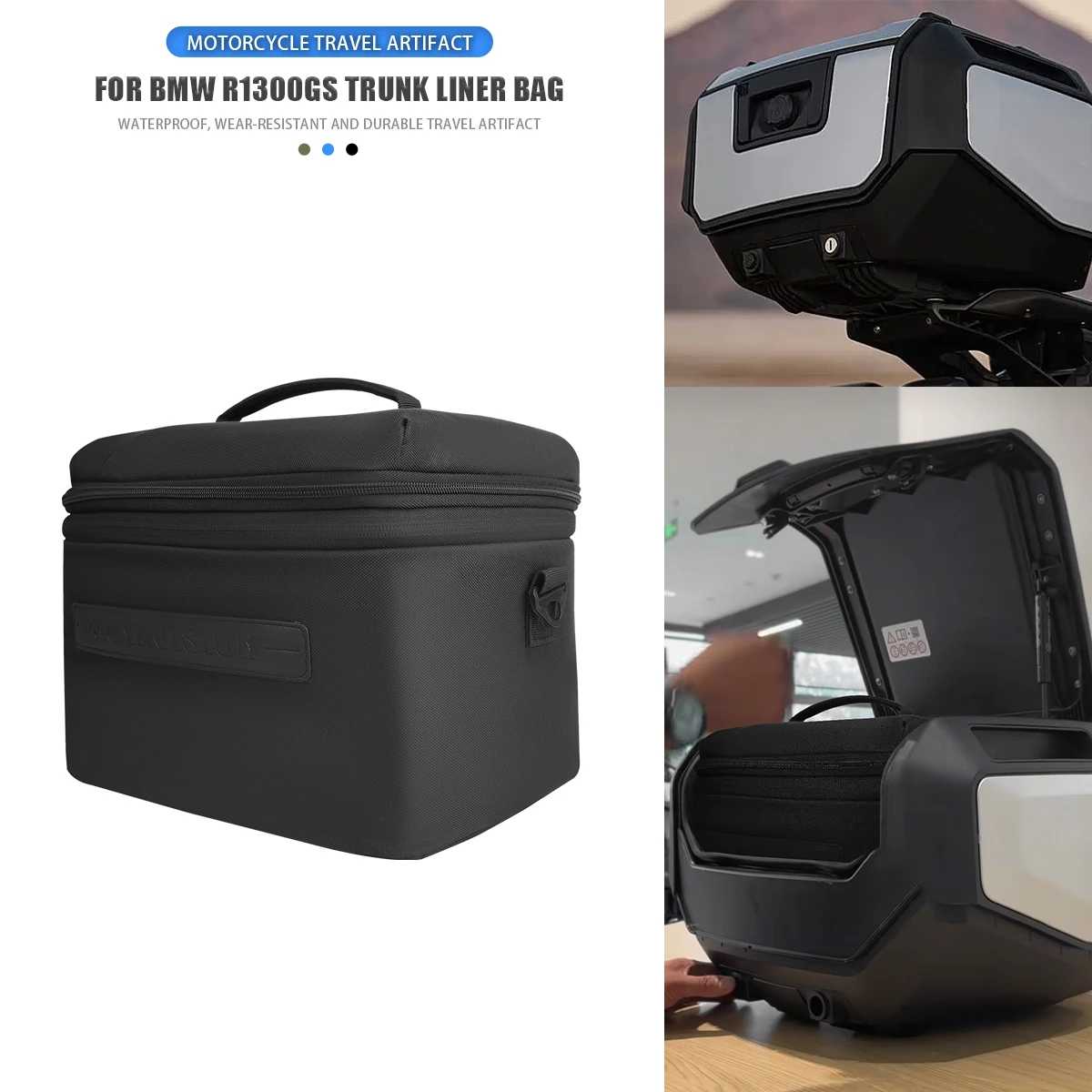SOYAVISION For BMW R1300GS R 1300 GS r1300gs R1300 GS Vario Topcase Inner Bags Motorcycle Suitcases Bag Toolkit Top Case Pannier