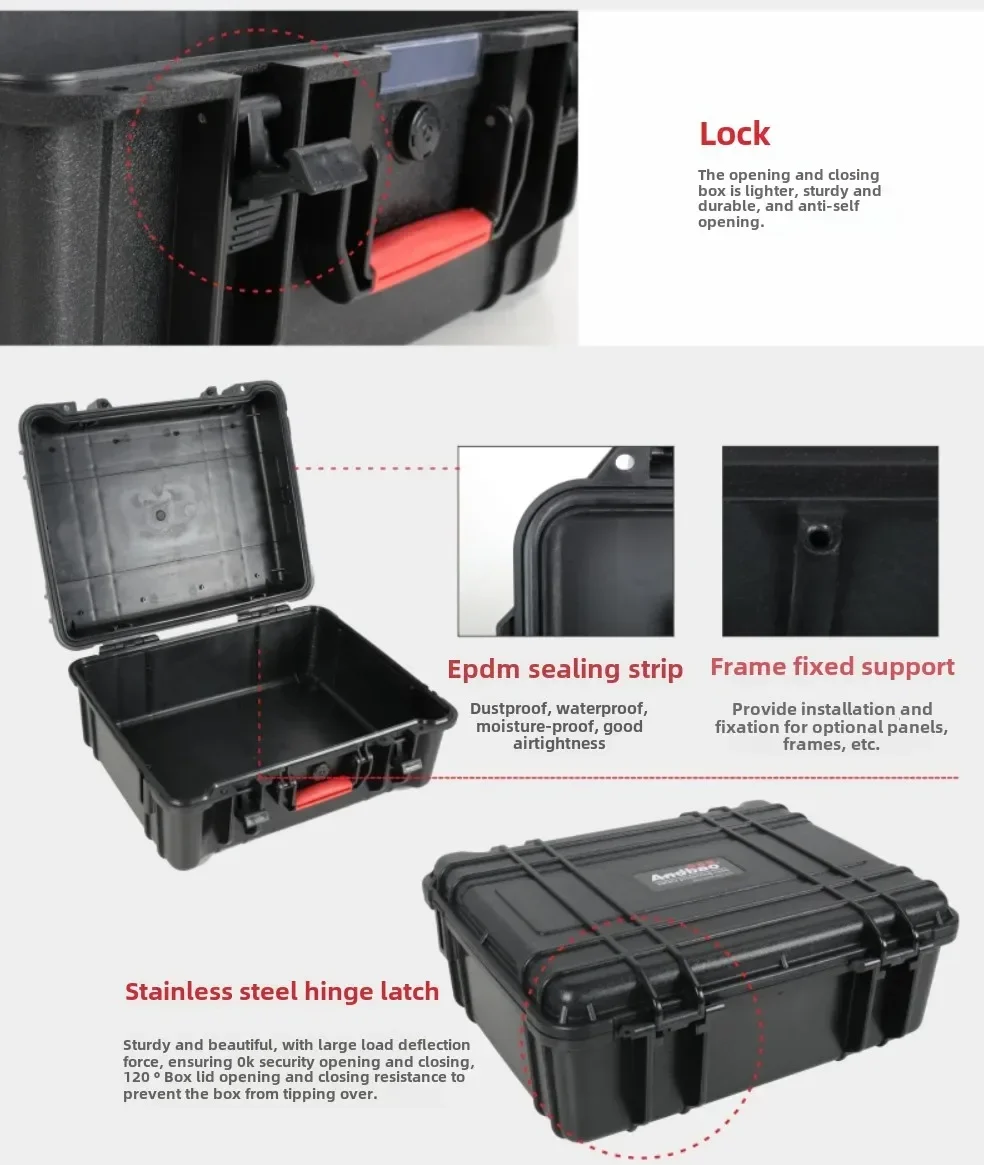 Impact Carry on ABS Waterproof Custom Case Suitcase Plastic Hard Tool Box