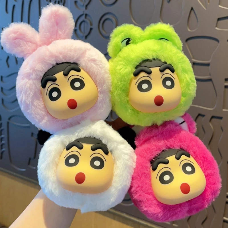 Nieuwe Crayon Shin-Chan Knuffel Sleutelhanger Paar Auto Cartoon Anime Sleutelhanger Hanger Meisje Schattige Pop Rugzak Hanger Kerstcadeau