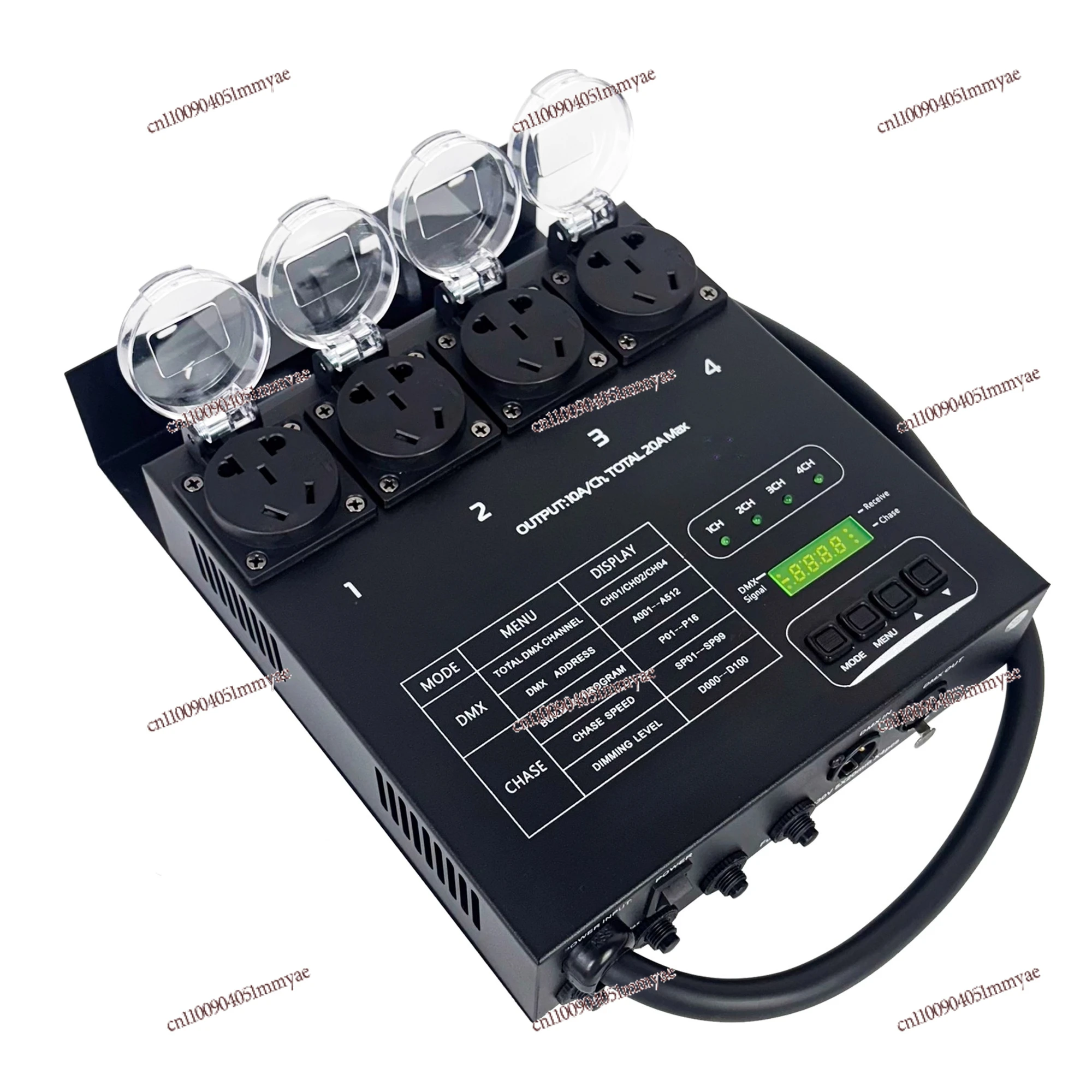 Dimmer DMX-4 Channe…