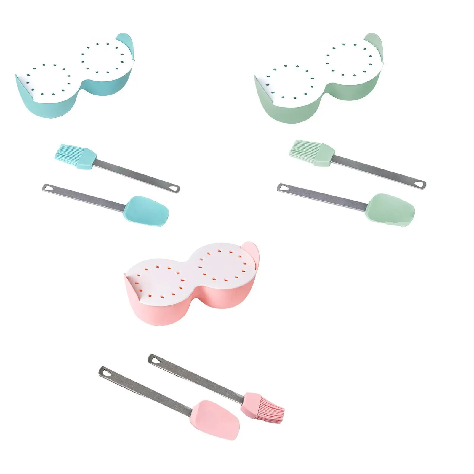 غلاي البيض العملي توفير الوقت حامل موزع الحاويات لتجهيزات المطابخ الإفطار البيض باخرة رف آلة طهي البيض سلة البيض المرجل