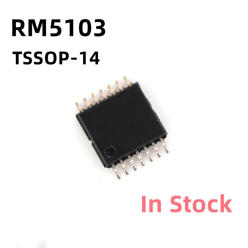 10PCS/LOT RM5103 5103 TSSOP-14 Liquid crystal chip In Stock