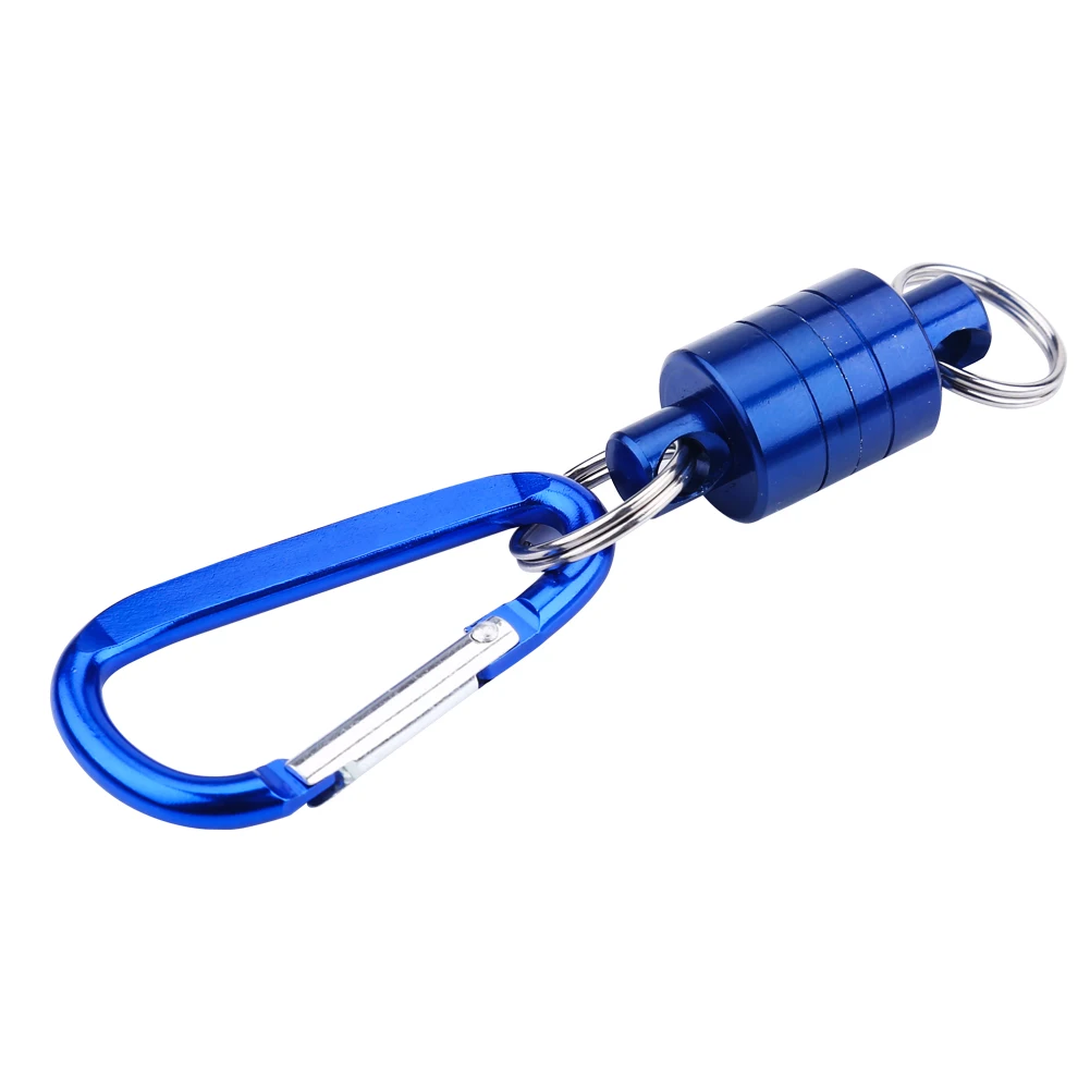 Fischernetz Halter Fliegenfischen Kescher Magnetische Kescher Halter Fliegenfischernetz Release Net Halter Karabiner Tackle Magneto – Detail 10