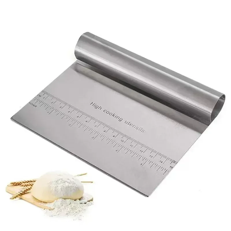 Stainless Steel Pizza Cutter Scraper 5