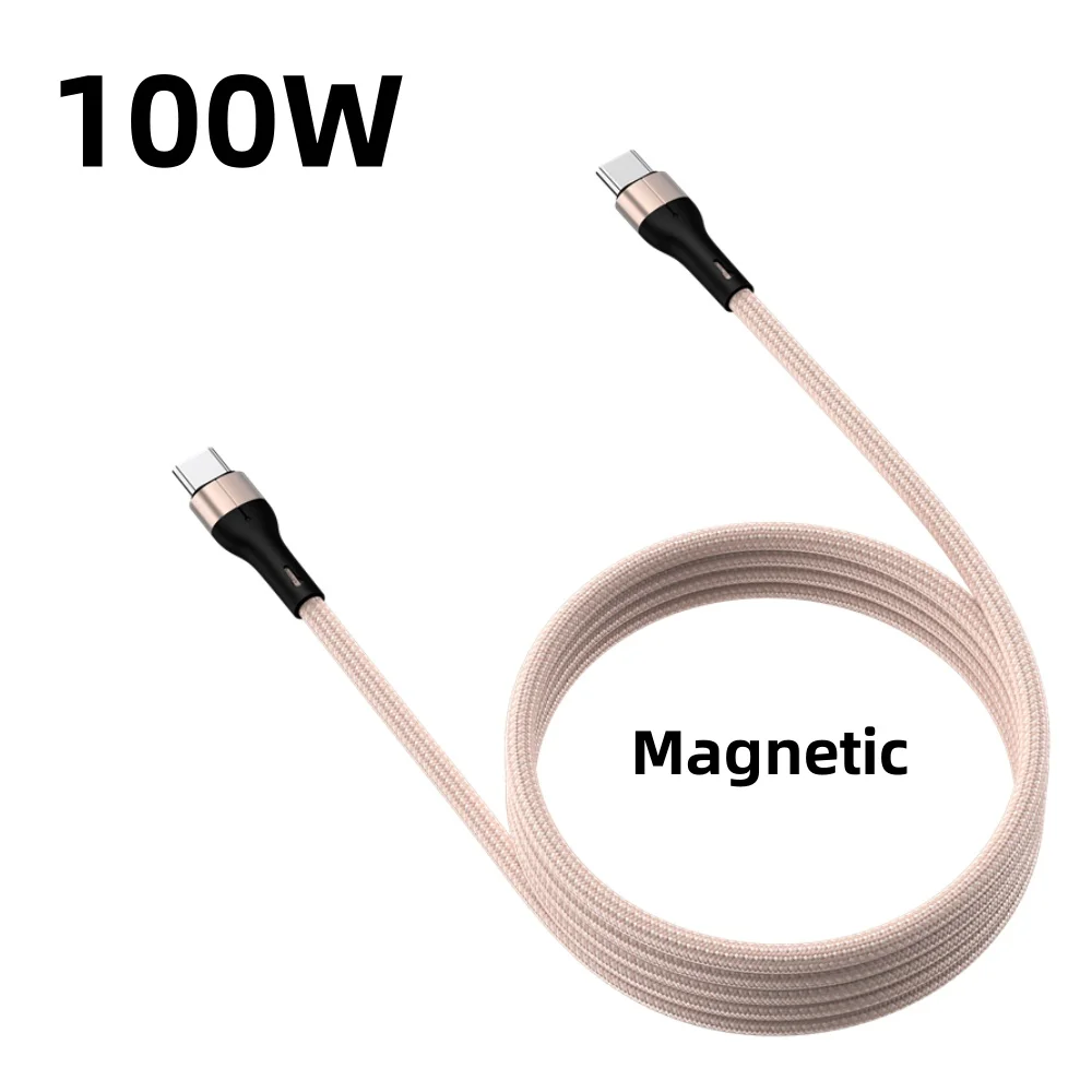 

PD 100W USB Type C To USB C Cable Fast Charging Charger Cord Dual Type C Charging Data Sync USB Cable for Macbook Samsung