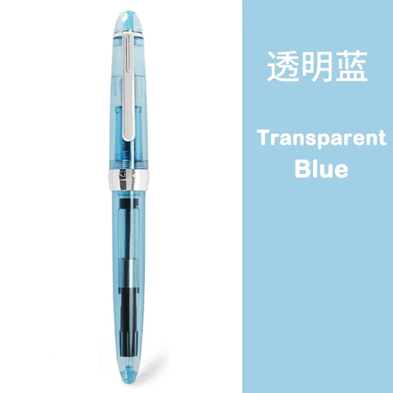 JINHAO-992シルバークリップ付き万年筆、学生用ライティングペン