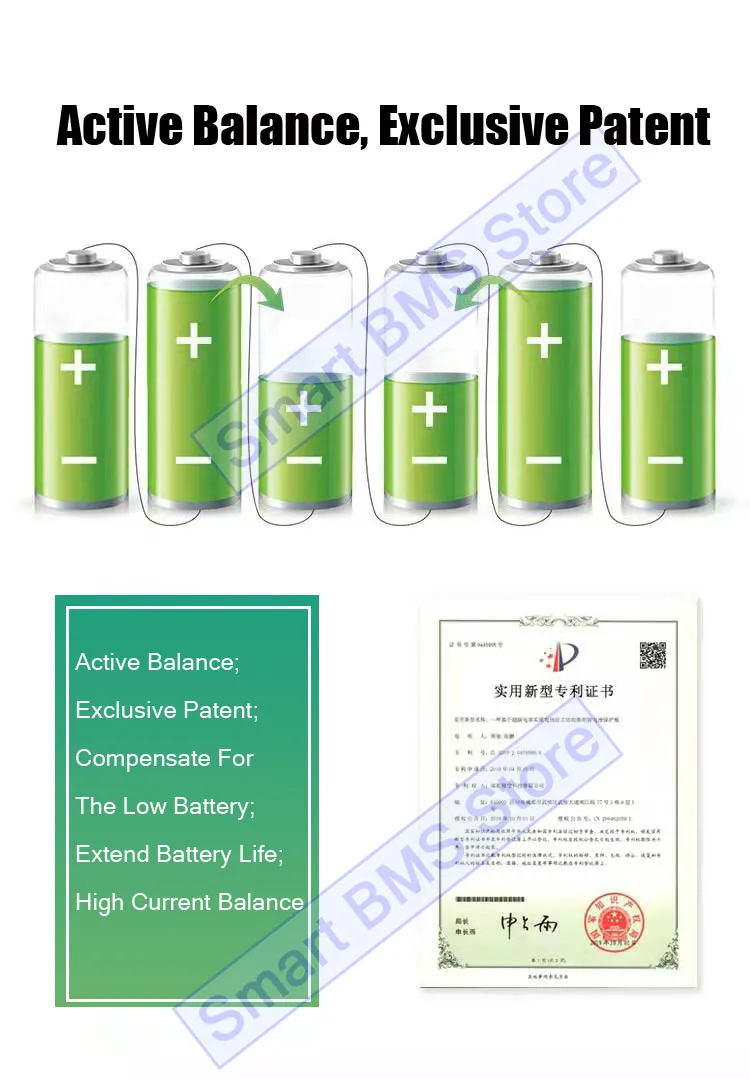 JiKong JK BMS 8S 12S 13s 16S 17s20s 24S 48v 60a Li-ion Lifepo4 Module 72v 12v High Voltage Battery Pack Management System Seplos