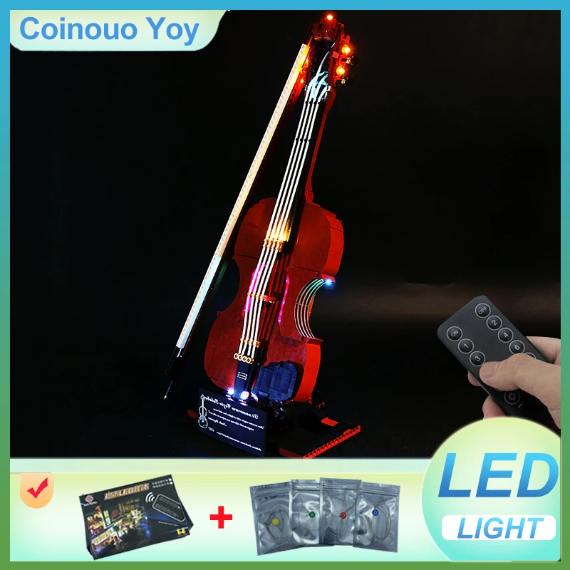 

DIY LED Light Kit For LEGO 10224 Violin (Only LED Light,Without Blocks Model)