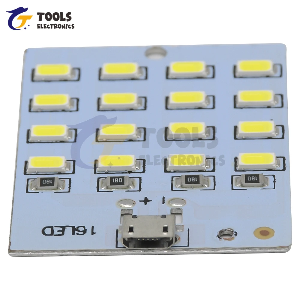 5730 SMD 5V~470mA 430mA White USB 5730 Micro LED Lighting Panel Emergency USB mobile light Emergency light Night Light
