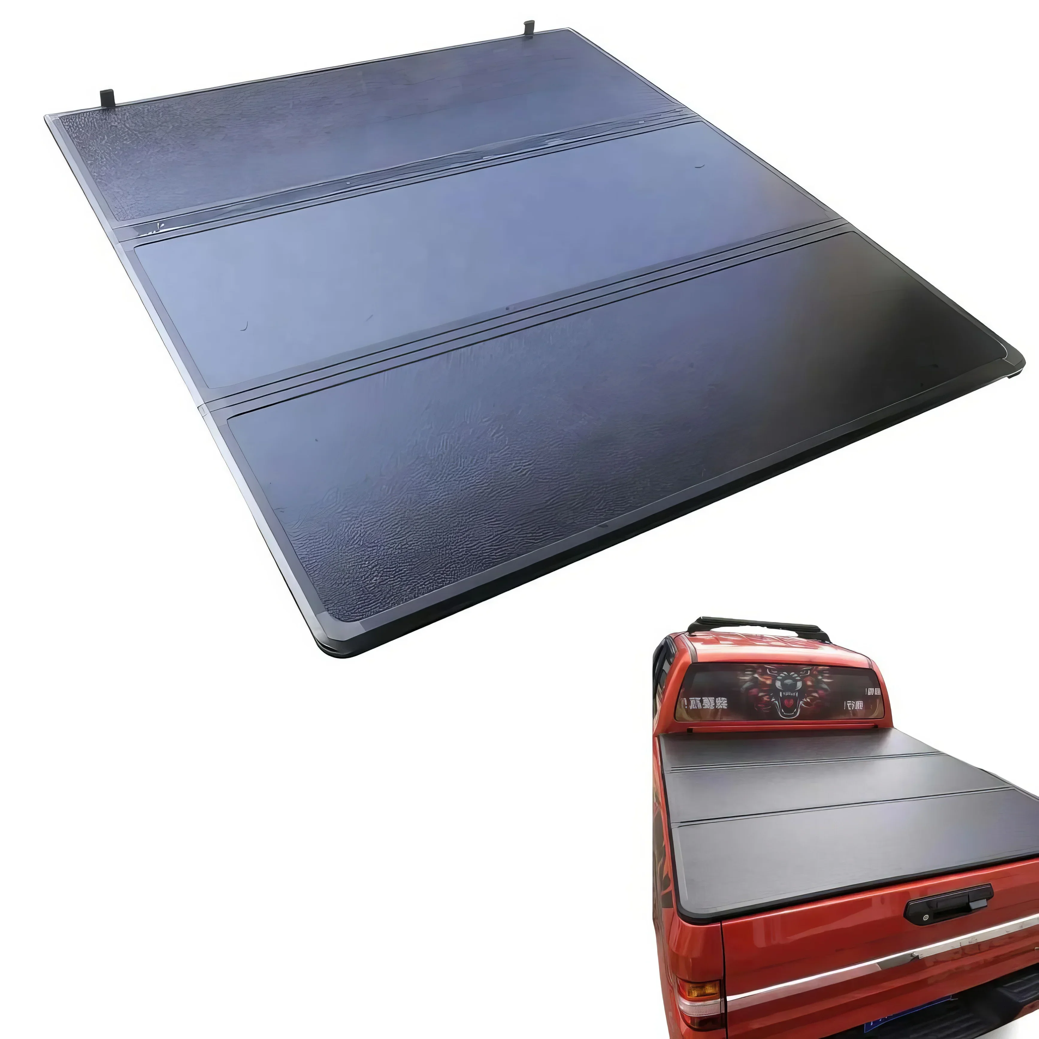 

Wholesale price Off road camping vehicle accessories hard tri-fold tonneau cover Ford F150 F-150 2009-2023