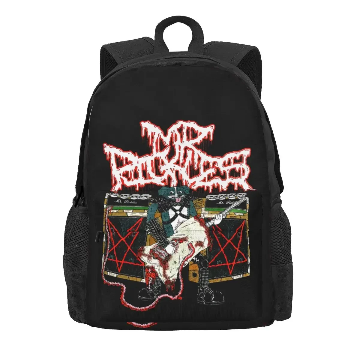 Винтажный рюкзак Mr Pickles с гитарой большой емкости, дорожная пляжная сумка, сумка для покупок, сумки