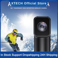 XTECH 1080P HD Mini Wifi Sports Camera 160 Wide Angle Outdoor Recorder Wireless Real Time Viewing Back Clip Action Camcorders