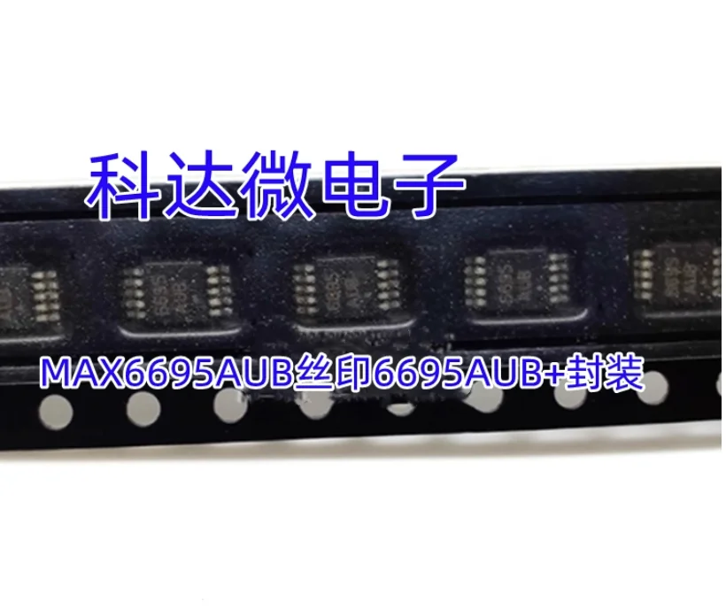 

4 шт. новый оригинальный MAX6695AUB MAX6695 6695AUB+ MSOP-10